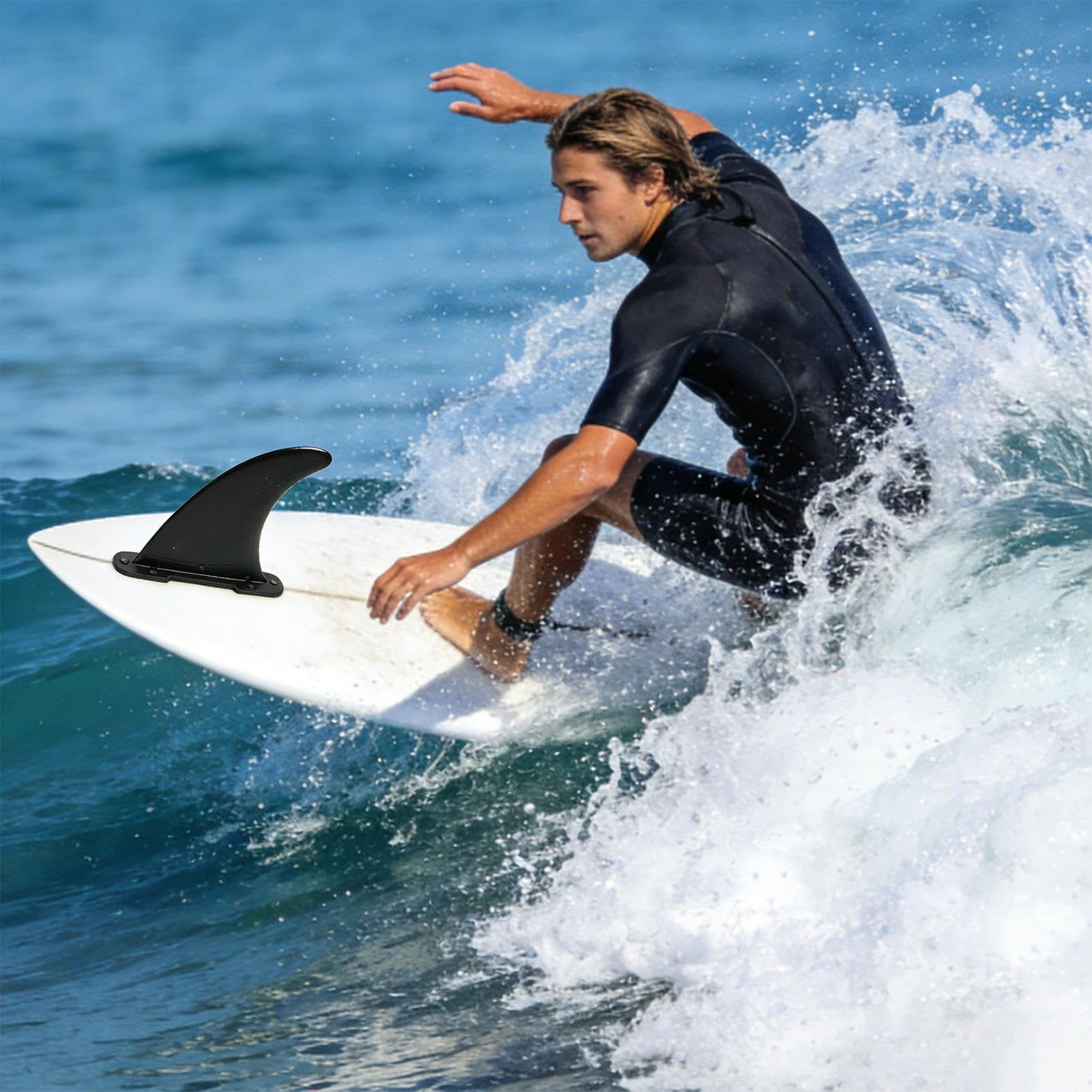 Boost Surfing Fin - Support Hydrodynamic Paddling Efficiency